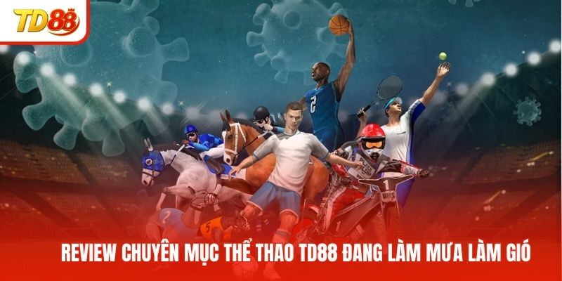 Review chuyên mục thể thao TD88 đang làm mưa làm gió
